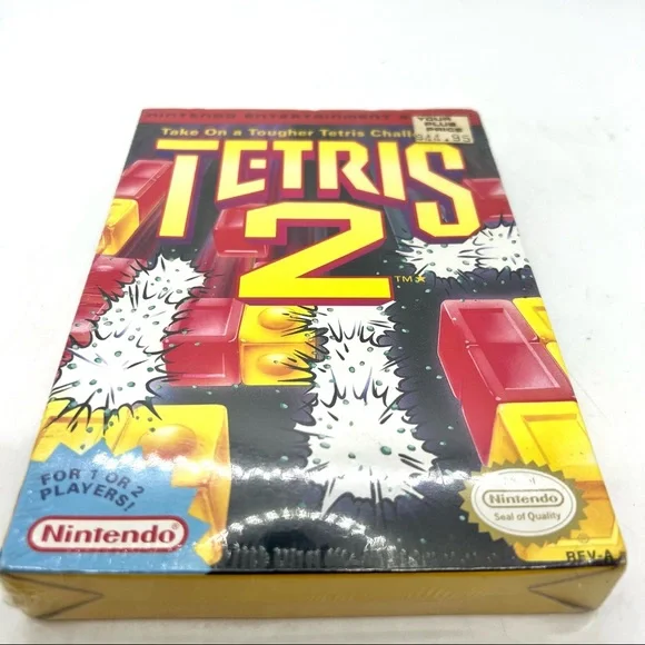 Tetris 2 Factory Sealed, Brand New Nintendo Entertainment System NES Video Game - Picture 5 of 12